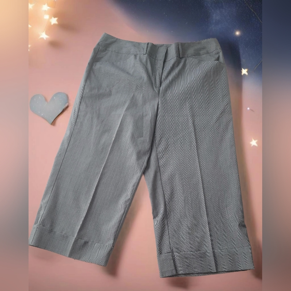 NY Collection Urban Skimmer Capri Pants size 14
